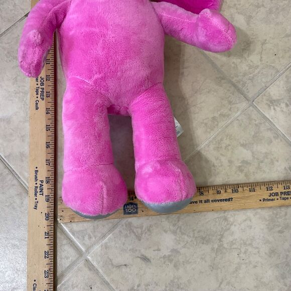 Build A Bear BAB Honey Girl Plush HG Risa Pink Bunny Rabbit w top, bows & sound. - Picture 10 of 13